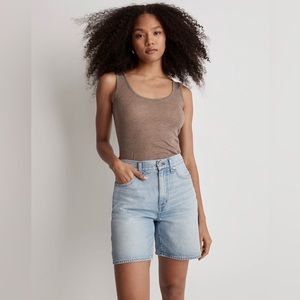 NWT Women’s Madewell Baggy Jean Shorts Size 29